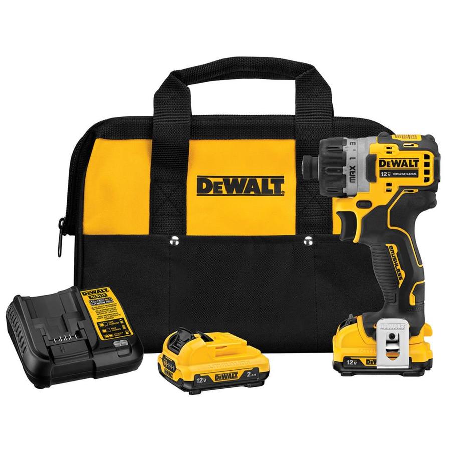 DEWALT DCF601F2, XTREME 12V MAX BRUSHLESS 1/4'' CORDLESS SCREWDRIVER KIT