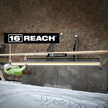 Milwaukee 48-22-0217 , 5m/16' Wide Blade Tape Measure
