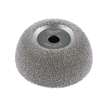 Milwaukee 49-93-2409, 2-1/2" Flared Contour Buffing Wheel for M12 FUEL Low Speed Tire Buffer