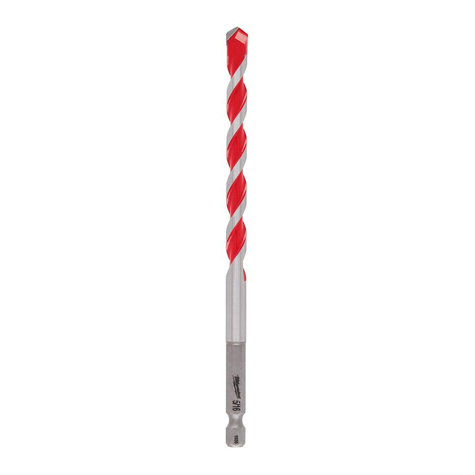 Milwaukee 48-20-9016, 5/16'' x 4'' x 6'' SHOCKWAVE Carbide Hammer Drill Bit
