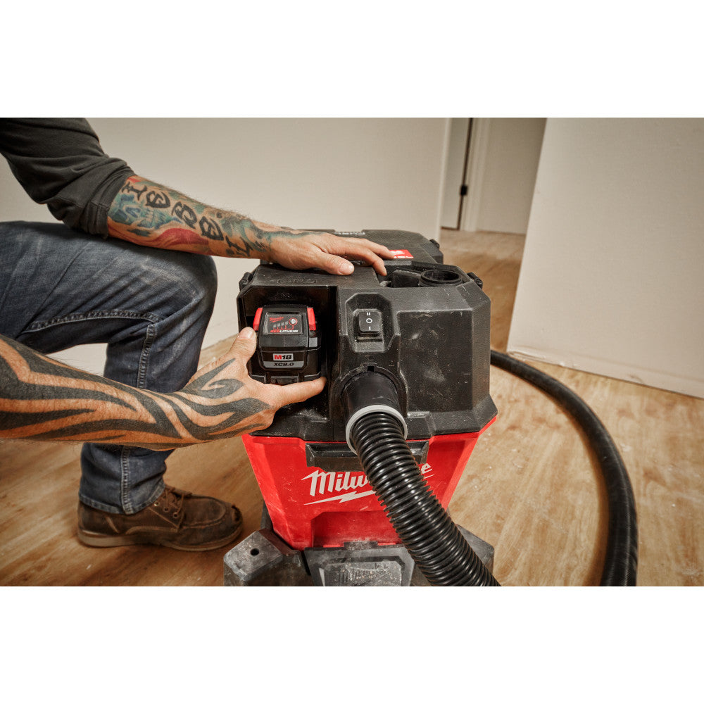 Milwaukee 0910-20, M18 FUEL™ 6 Gallon Wet/Dry Vacuum