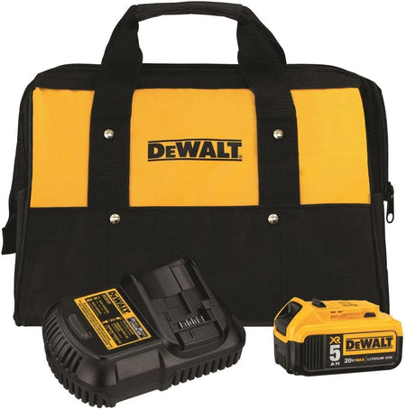 DEWALT DCB205CK, 20V MAX 5.0 AH STARTER KIT