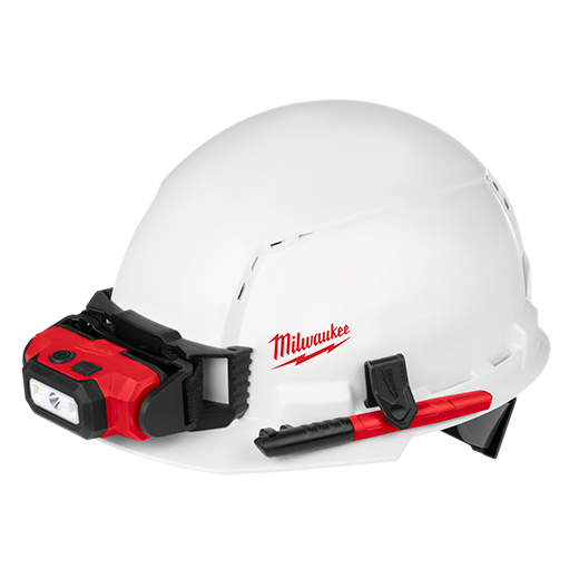 Milwaukee 48-73-1020, Front Brim Vented Hard Hat with BOLT™ Accessories  – Type 1 Class E