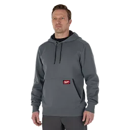 Milwaukee 351G-3X, MIDWEIGHT HOODIE - GRAY