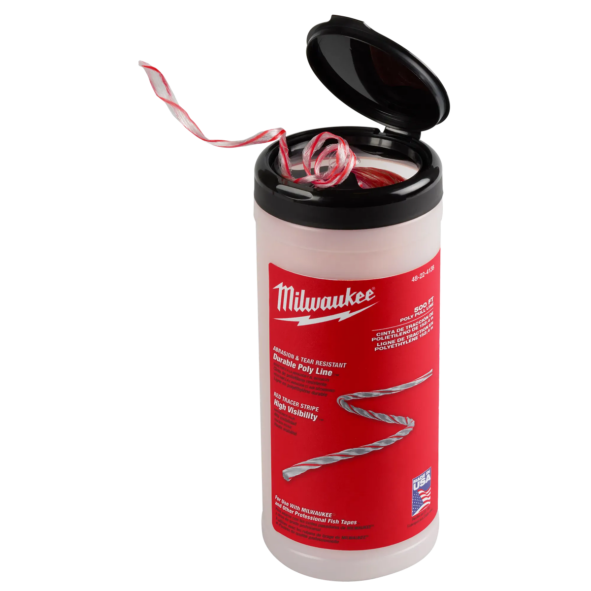 Milwaukee 48-22-4138, 500' Poly Pull Line