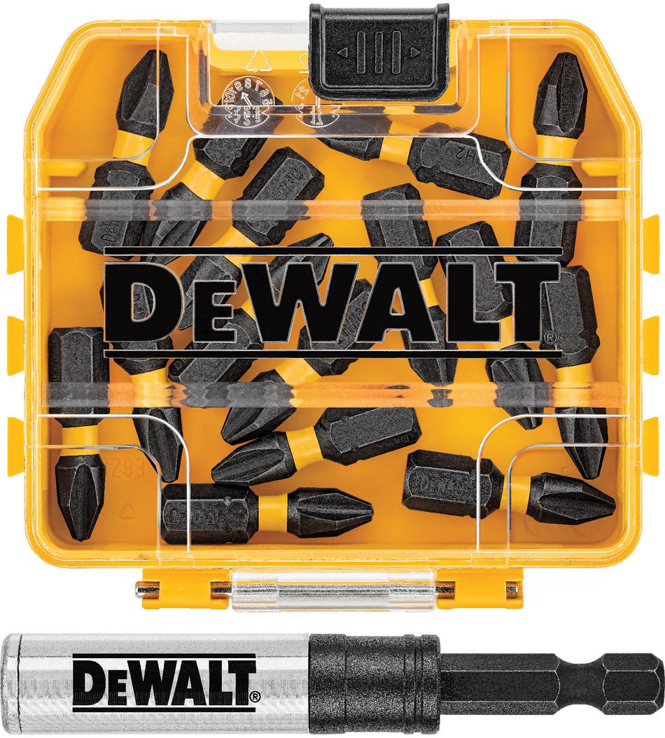 DEWALT DWA3HLD1PH2-15, 1IN PH2 W/ HOLDER 15PK