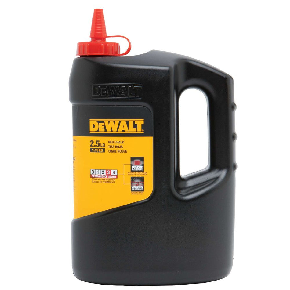 DEWALT DWHT47057, 2.5LB Red Chalk