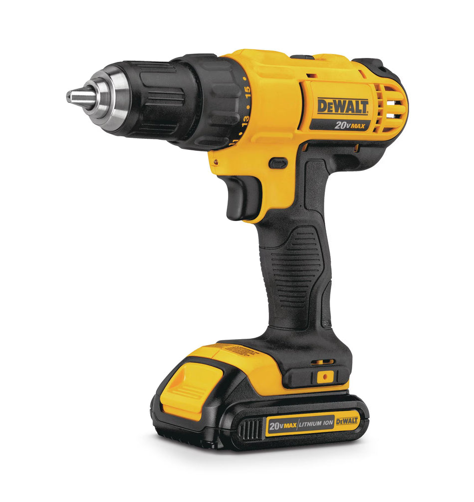 DEWALT DCD771C2XB, 20V MAX LI-ION COMPACT DRILL/DRIVER KIT WITH BONUS BATTERY