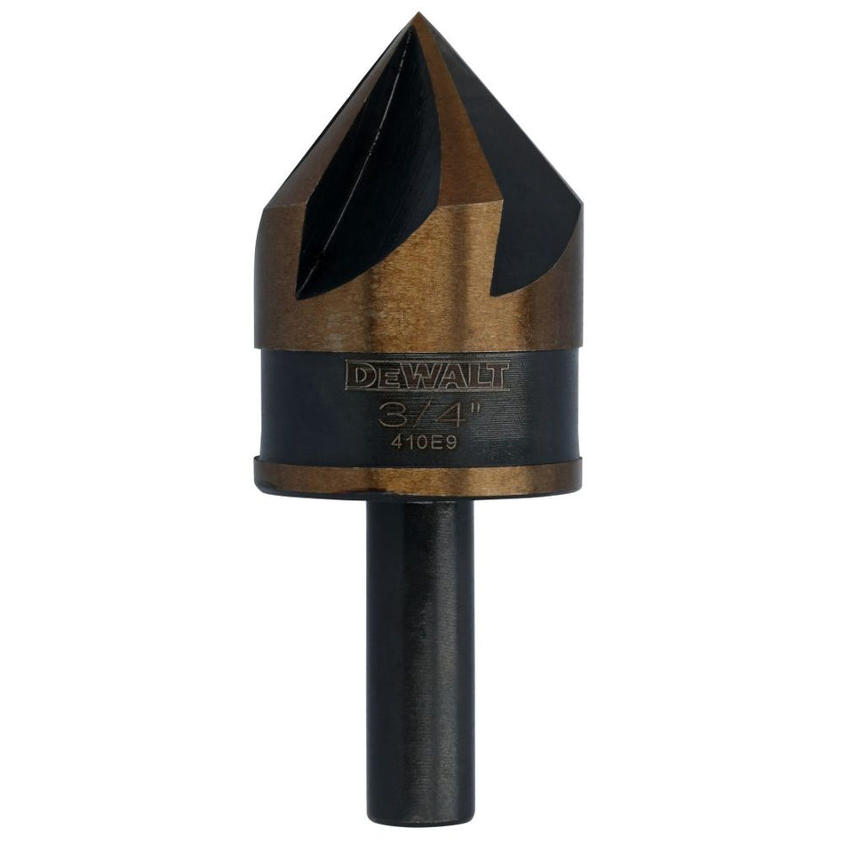 DEWALT DWAMDB48CS, Shell DW 3/4 in Black & Gold Hi-Speed Steel Countersink