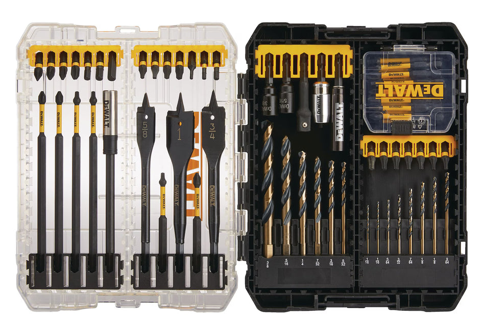 DEWALT DWANGFT66SETC, Flex Torq Drill/Drive Bit Set, 66-pc