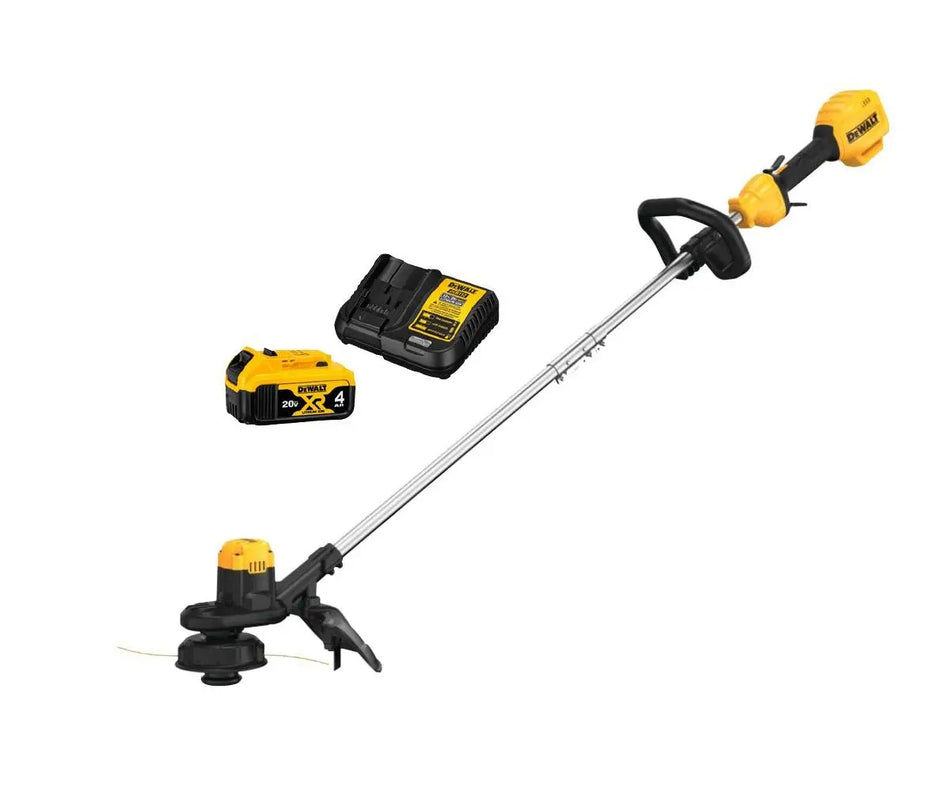 DEWALT DCST925M1, 20V MAX Brushed String Trimmer Kit (4.0 Ah)