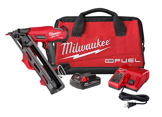Milwaukee 2839-21CT, M18 FUEL 15 Gauge Finish Nailer Kit