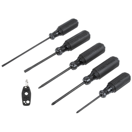 Klein Tools 85446BLK, Blackout Screwdriver Set, 6-Piece