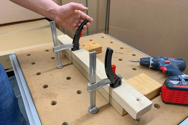 BESSEY KLI20-MFT-SET, Table Clamp With Ratcheting Lever