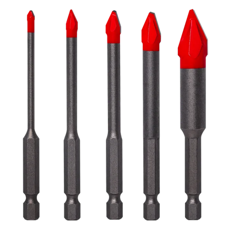 Diablo DMANSP1070-S51, Diablo Hard Tile & Stone Carbide Tipped Drill Bit Set (5 pc.)