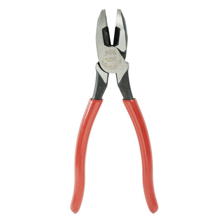 Klein Tools HD2000-9NE, Heavy-Duty Lineman’s Pliers, Thicker-Dipped Handle