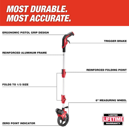 Milwaukee 48-22-5006, 6'' Measuring Wheel