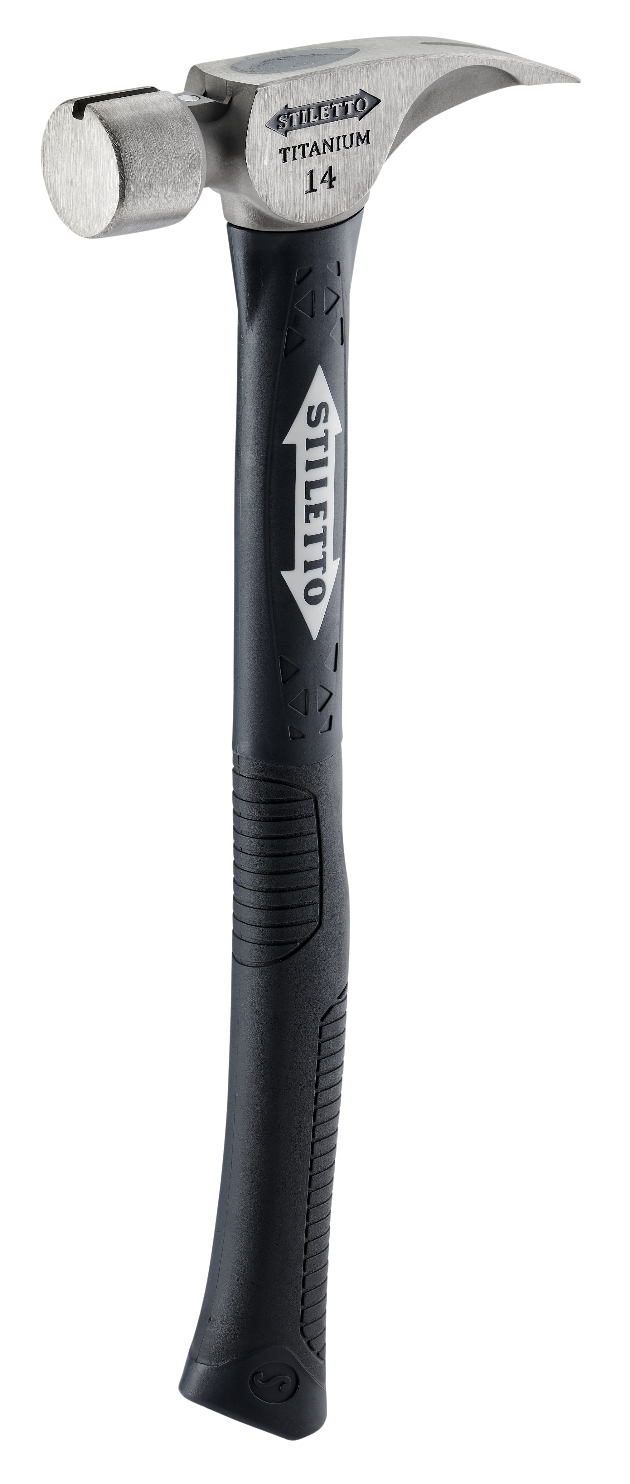 Stiletto TI14SC-F, 14 OZ. TITANIUM SMOOTH FACE / 16" HYBRID FIBERGLASS HANDLE