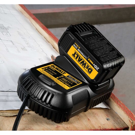 Dcb100 DEWALT DCB101, 12V MAX - 20V MAX Li-Ion Battery Charger – Squares ...