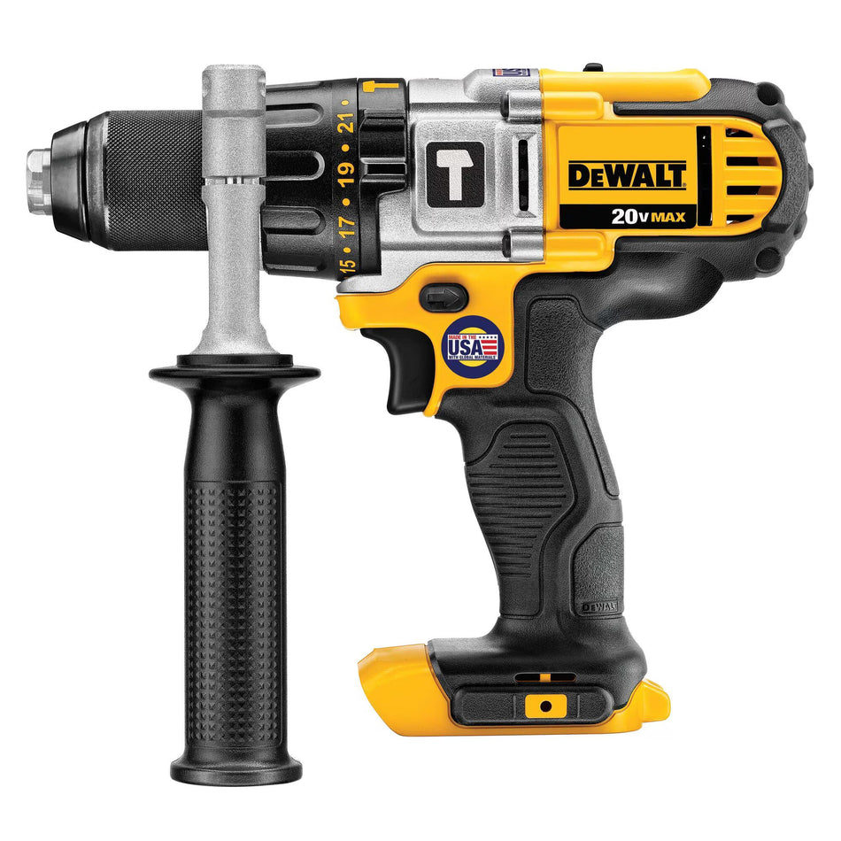 DEWALT DCD985B, 20V MAX Li-Ion Premium 3-Speed Hammerdrill (Tool Only)