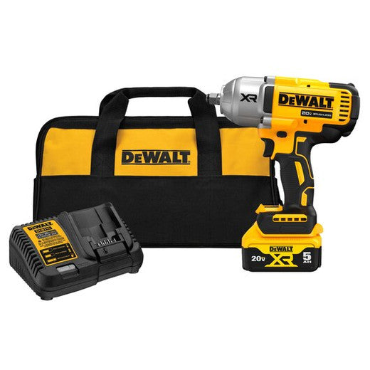 DEWALT DCF900P1, 20V MAX XR 3 SPEED 1/2'' HIGH TORQUE IMPACT WRENCH KIT (HOG RING)