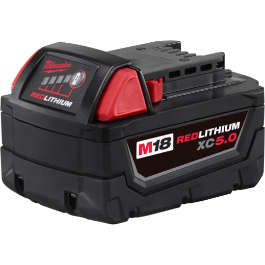 Milwaukee 48-11-1852, M18 REDLITHIUM Extended Capacity Battery, Twin Pack (5.0 Ah)