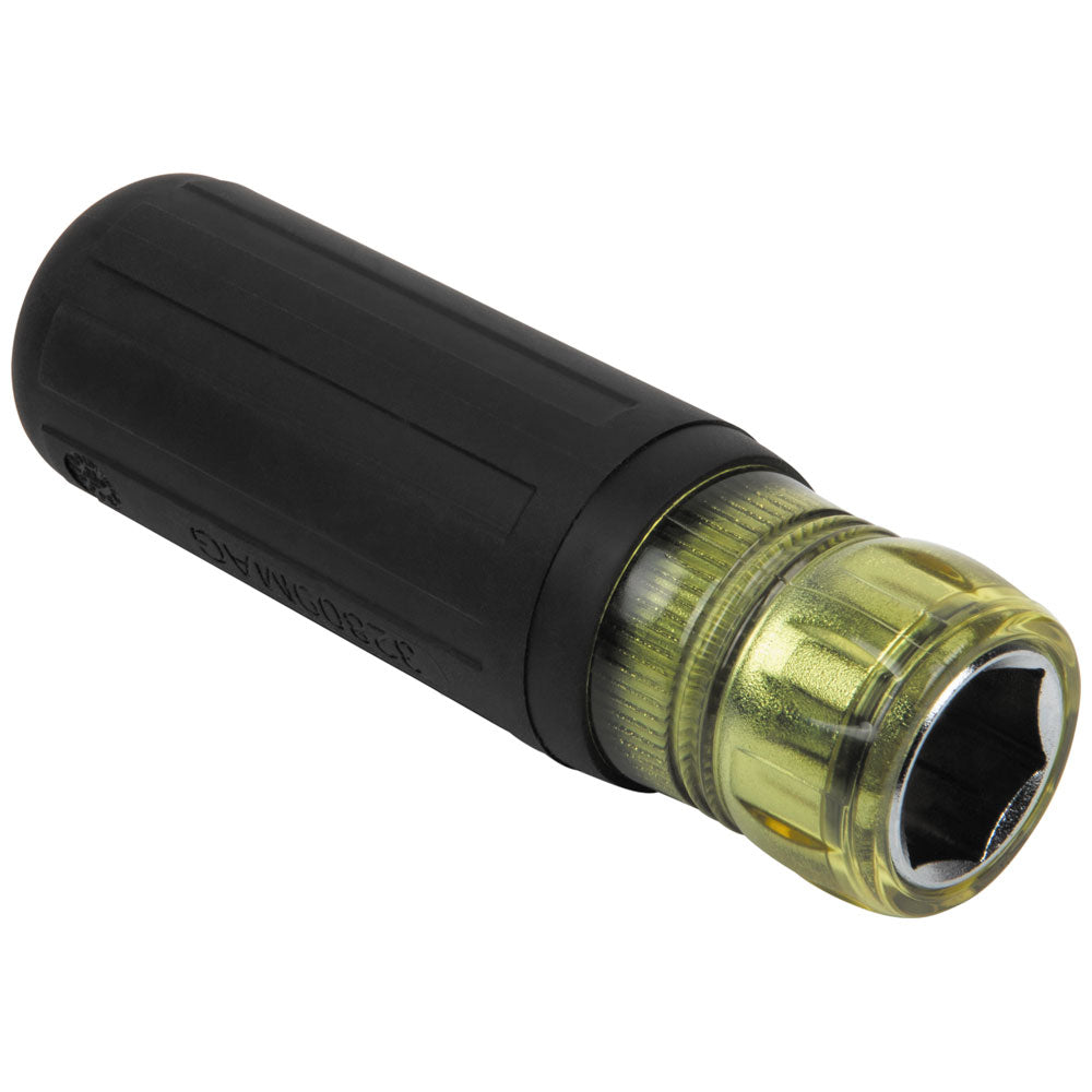 Klein Tools 32809MAG, 9-in-1 Pass Through SAE Multi-Nut Driver, Magnetic