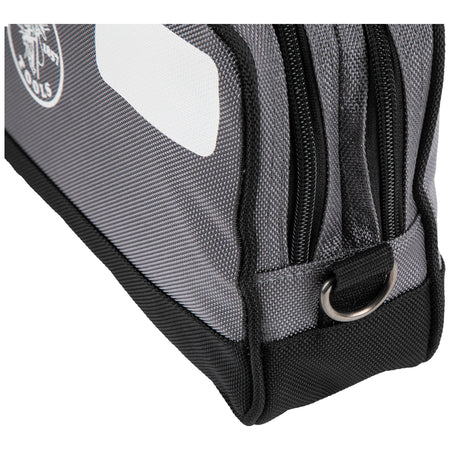 Klein Tools 55583, Double Zipper Bag, 12 x 7-Inch