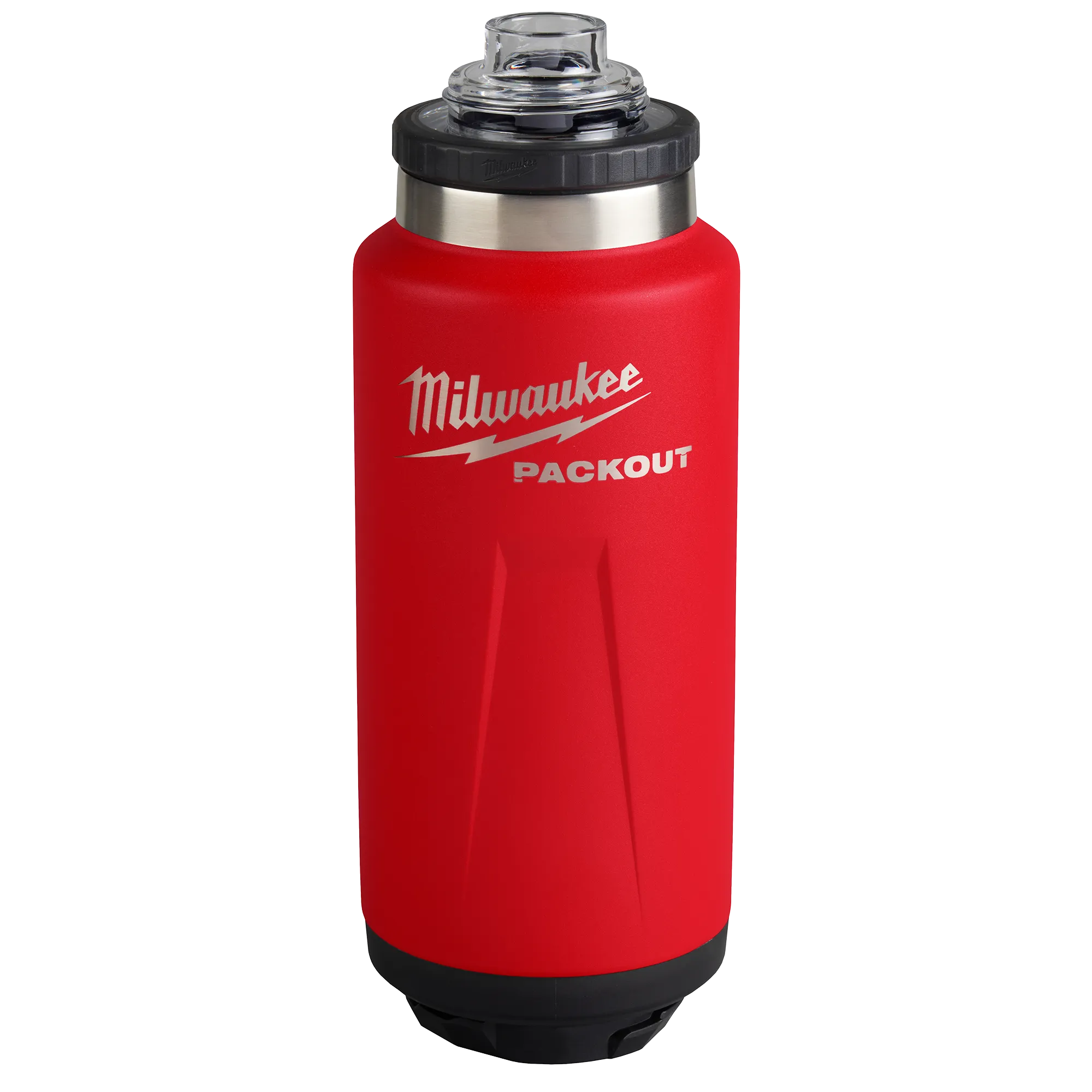Milwaukee 48-22-8397R, PACKOUT™ 36oz Insulated Bottle with Chug Lid Red