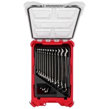 Milwaukee 48-22-9483, 15pc Metric Combination Wrench Set with PACKOUT™ Compact Organizer