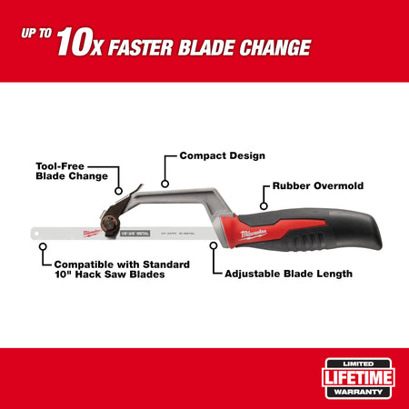Milwaukee 48-22-0012, Compact Hack Saw