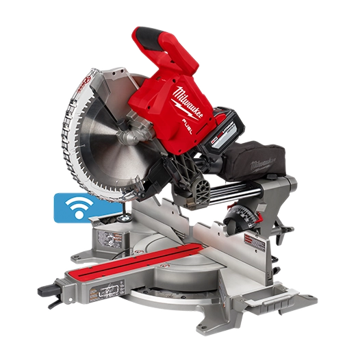Milwaukee 2739-21HD, M18 FUEL 12" Dual Bevel Sliding Compound Miter Saw Kit (12.0 Ah)