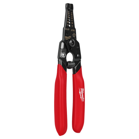 Milwaukee 48-22-3043, 10-24 AWG Compact Dipped Grip Wire Stripper & Cutter