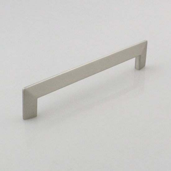 Eurofit H-64203-160BSS, Handle, 160mm, Satin Nickel, 25/100 (DIMENSION)