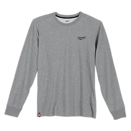Milwaukee 604G-XL, HYBRID WORK TEE - LS GRAY XL