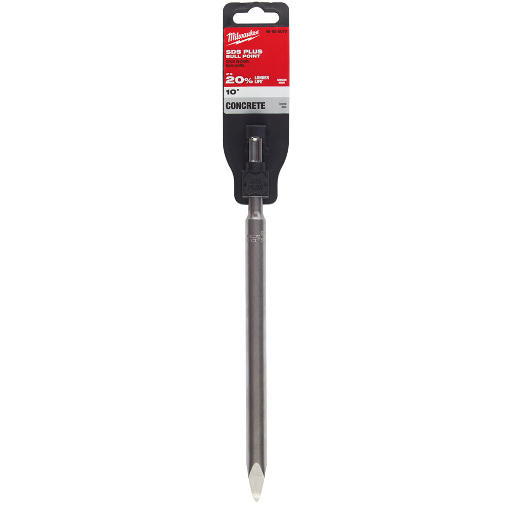 Milwaukee 48-62-6010, SDS PLUS Bull Point Chisel 10"