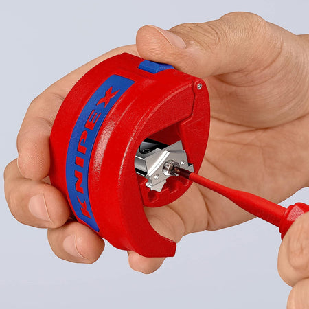 Knipex 90 22 10 BKA,  BiX Cutters for plastic pipes and sealing sleeves