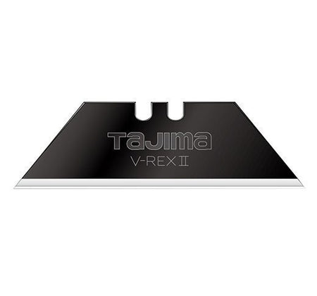 Tajima VRB2-50B, V-REX™ II, premium tempered steel utility knife blades, 50-blade safety dispenser