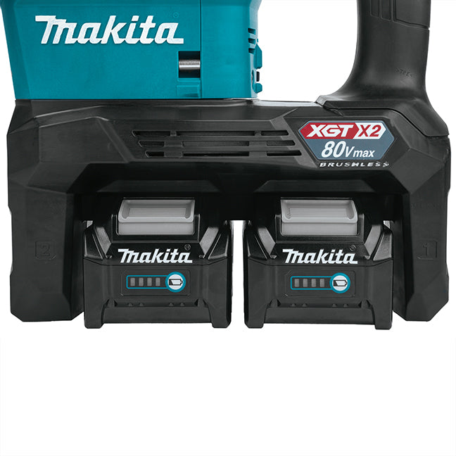 Makita HR006GZ, 80V(40Vx2)max XGT Brushless 2" Rotary Hammer SDS-MAX w/AWS (Tool Only)