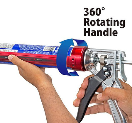 Tajima CNV-100SP18, Convoy® Super 18, high-thrust rotary caulk gun, 310 ml / 1/10 gallon