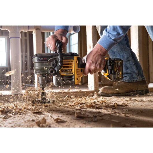 DEWALT DCD460T1, 60V MAX FLEXVOLT VSR Stud and Joist Drill Kit with E-Clutch System (1 Battery)