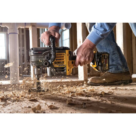 DEWALT DCD460T1, 60V MAX FLEXVOLT VSR Stud and Joist Drill Kit with E-Clutch System (1 Battery)