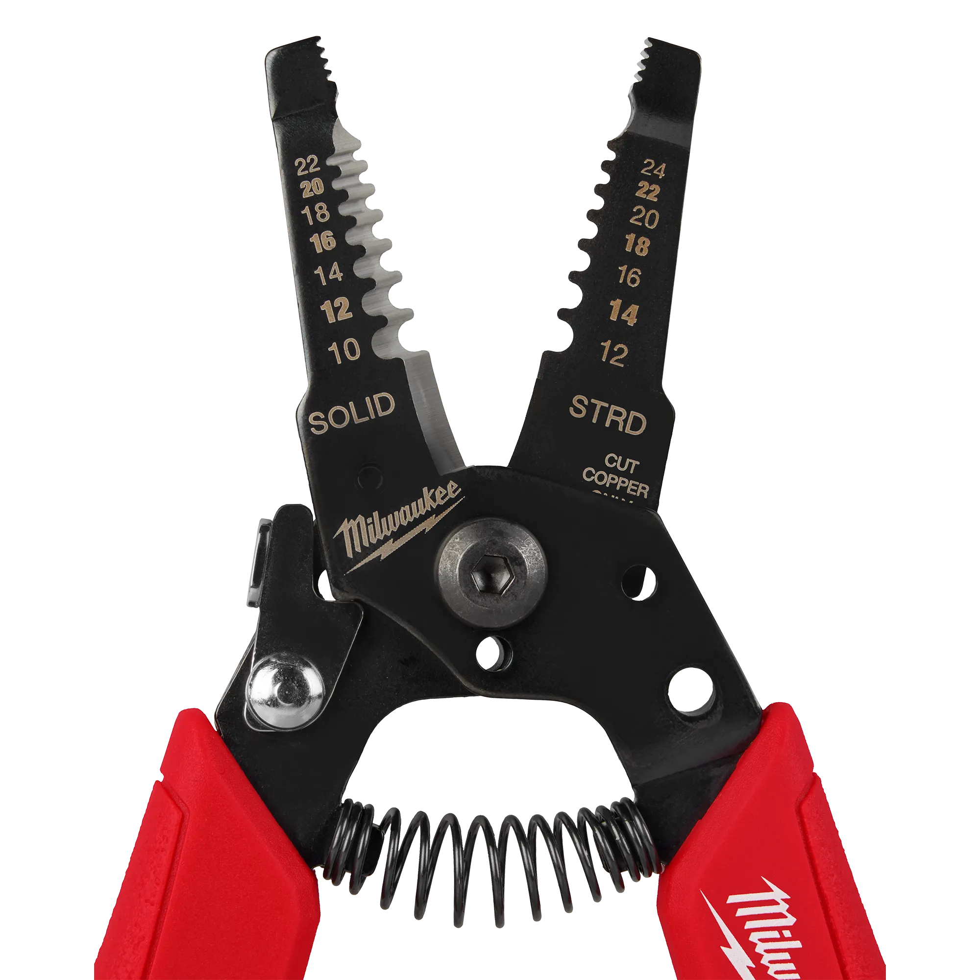 Milwaukee 48-22-3044, 10-24 AWG Compact Comfort Grip Wire Stripper & Cutter