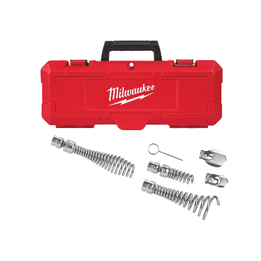 Milwaukee 48-53-3820, 1-1/4" - 2" Head Attachment Kit for MilwaukeeÂ® 5/8" Sectional Cable
