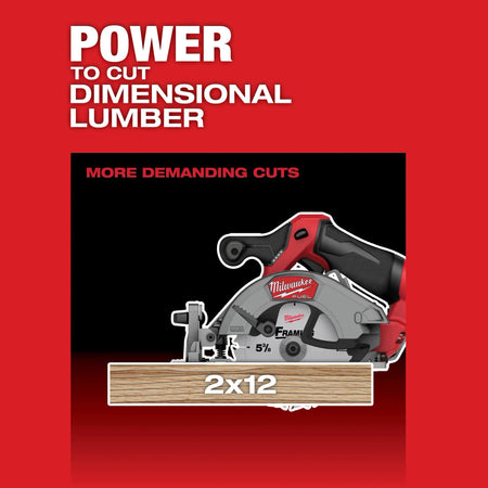 Milwaukee 2521-20, M12 FUEL 5-3/8" Circular Saw (Tool Only)