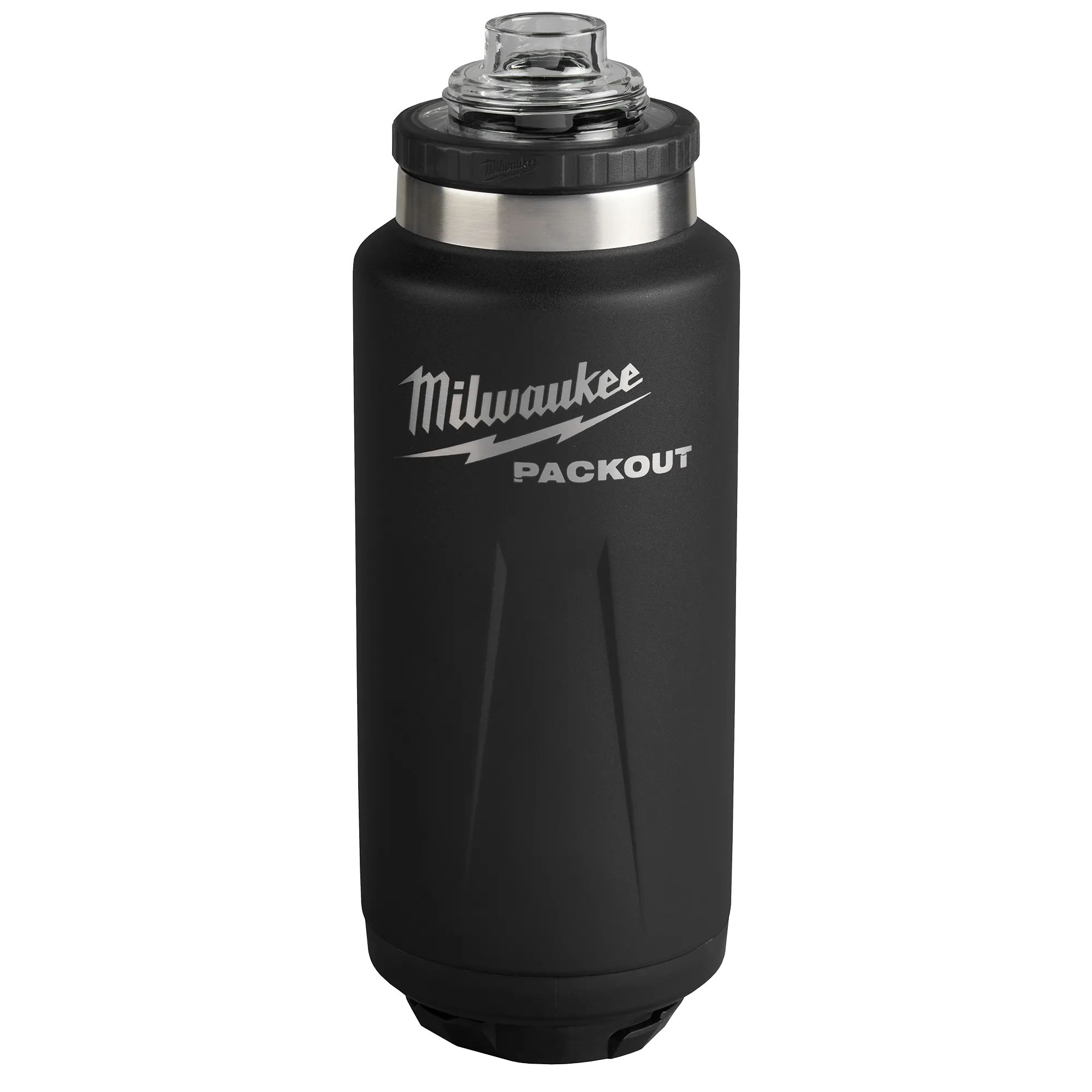 Milwaukee 48-22-8397B, PACKOUT™ 36oz Insulated Bottle with Chug Lid Black