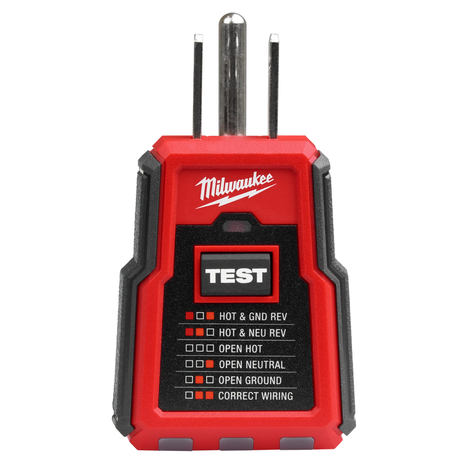 Milwaukee 2223-20, GFCI Receptacle Tester