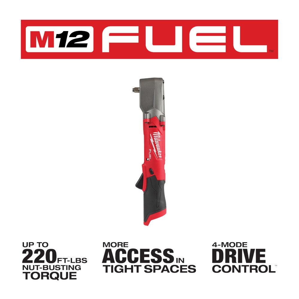 Milwaukee 2564-20, M12 FUEL 3/8" Right Angle Impact Wrench (Tool Only)