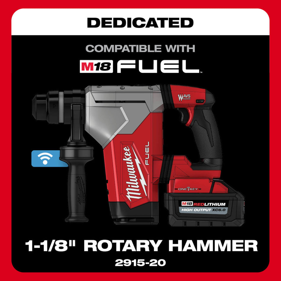 Milwaukee 2915-DE,  M18 FUEL HAMMERVAC 1-1/8" DEDICATED DUST EXTRACTOR