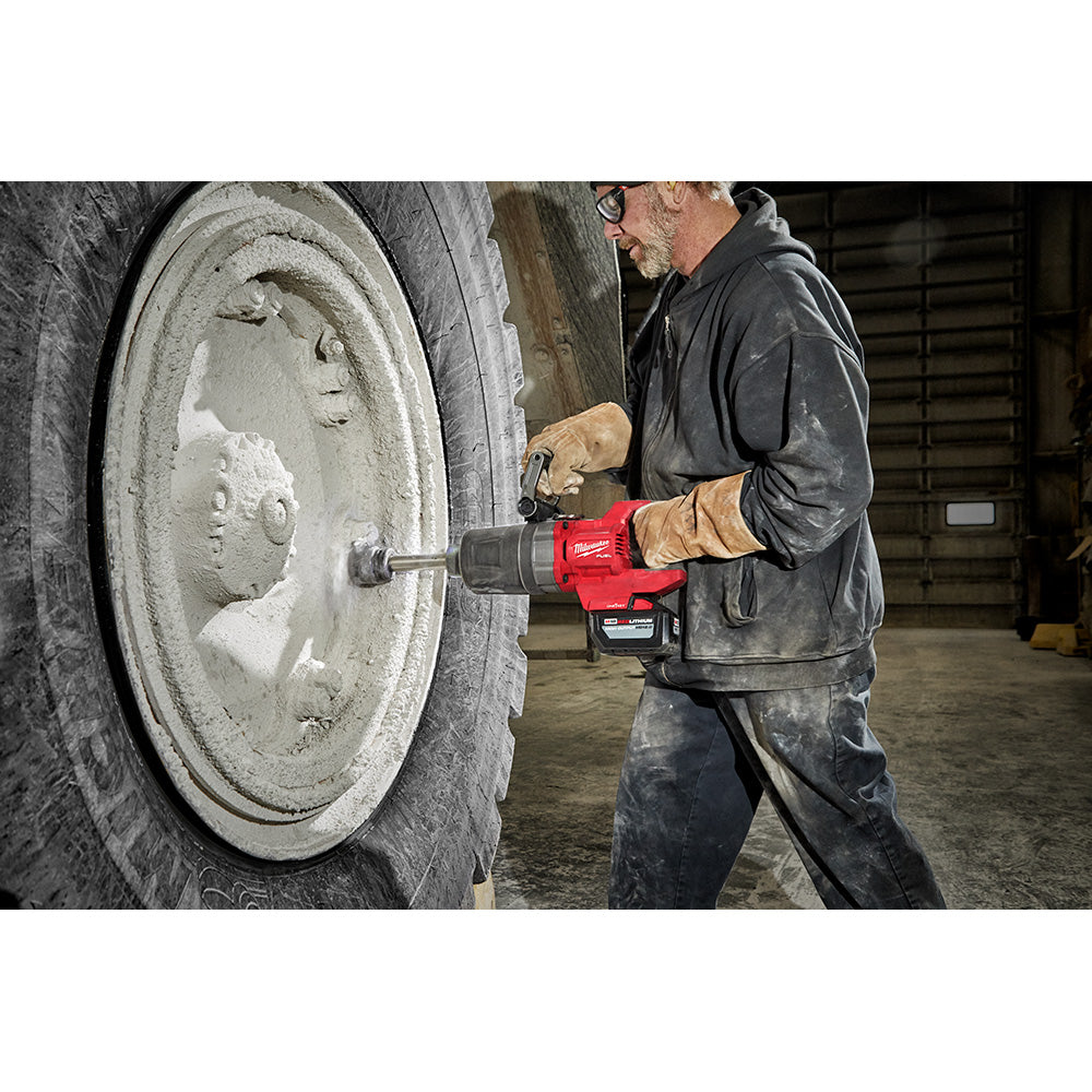 Milwaukee 2869-22HD, M18 FUEL 1" D-Handle High Torque Impact Wrench w/Ext. Anvil ONE-KEY Kit